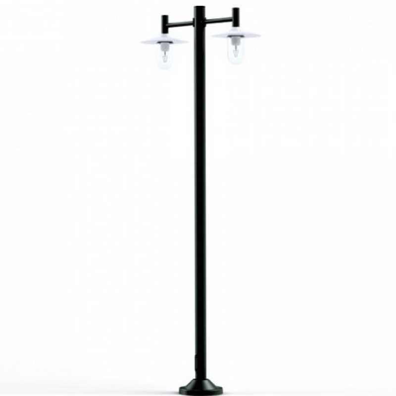 Designer Aussenleuchte zweiflammig